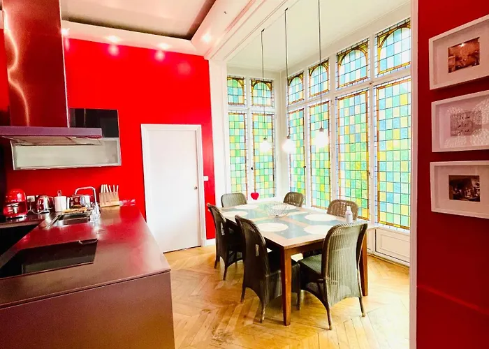 Apartment The Gorgeous Hyper Center Private Garden Reims